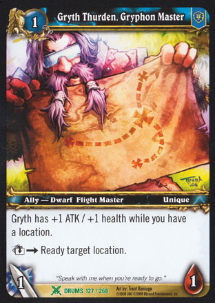 Gryth Thurden, Gryphon Master
