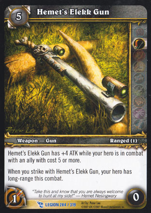 Hemet's Elekk Gun