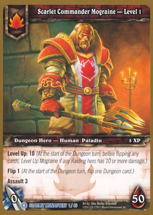 Scarlet Commander Mograine - Level 1