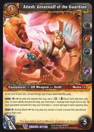 Atiesh, Greatstaff of the Guardian
