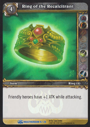 Ring of the Recalcitrant