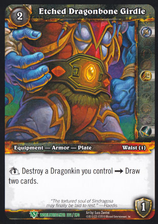Etched Dragonbone Girdle